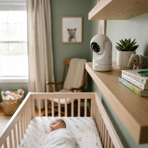 babyfoon met draaibare camera