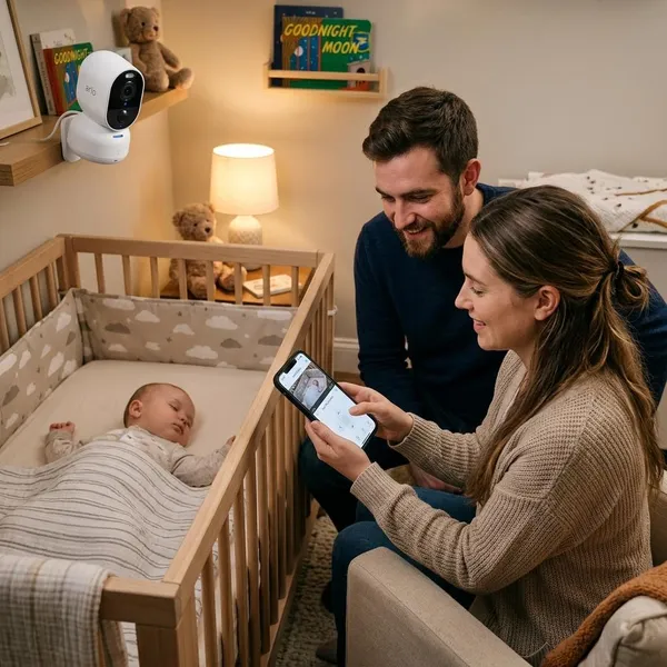 Wat is een babyfoon met draaibare camera