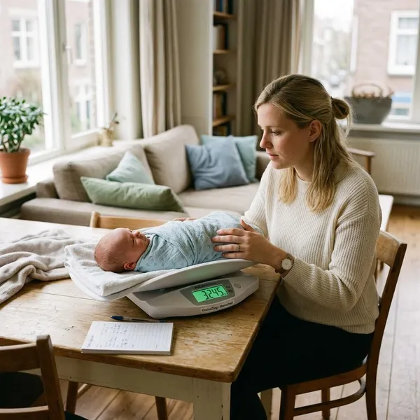 Wanneer is een babyweegschaal huren handig