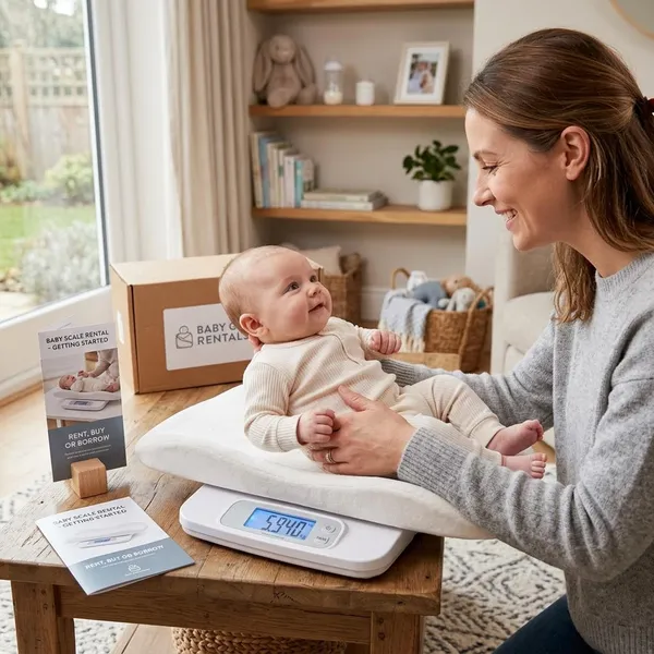 Hoe gebruik je een babyweegschaal thuis