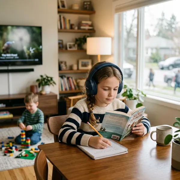 Wat maakt een noise cancelling koptelefoon voor een kind goed