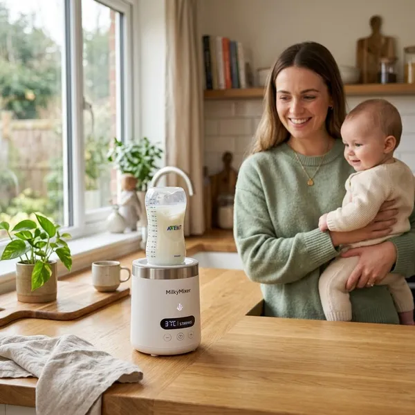 Is een flessenwarmer met roerfunctie geschikt voor moedermelk