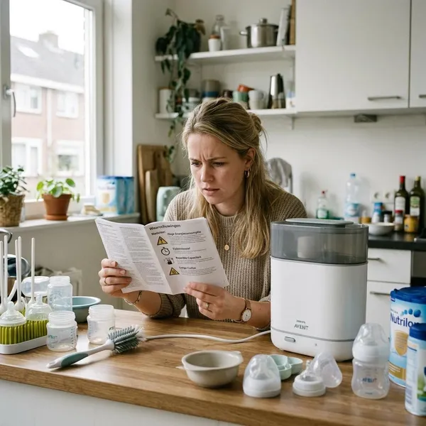Voordelen van een flessenwarmer met sterilisator
