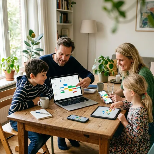 gezinsagenda maken Google