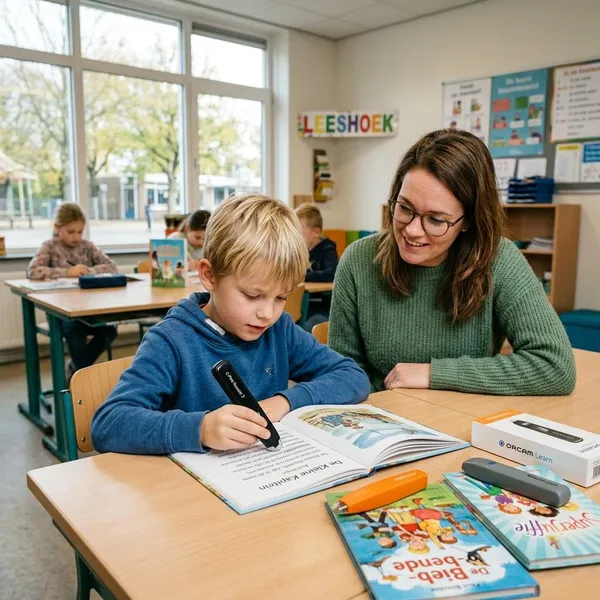 hoe werkt de voorleespen