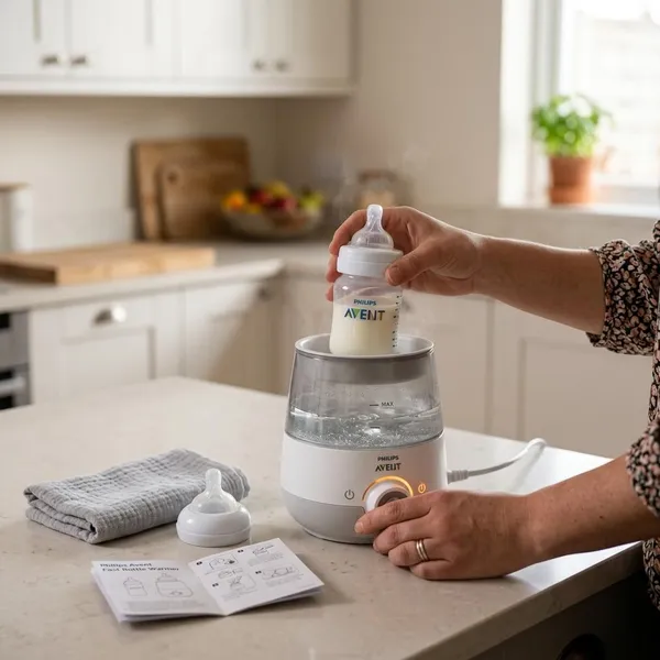hoe werkt een flessenwarmer