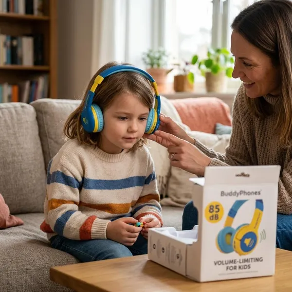 Waarom een geluidsbegrenzer belangrijk is voor kinderoren