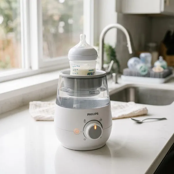 Philips Avent flessenwarmer hoeveel water